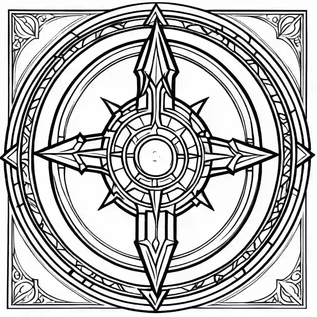 Mages coloring pages